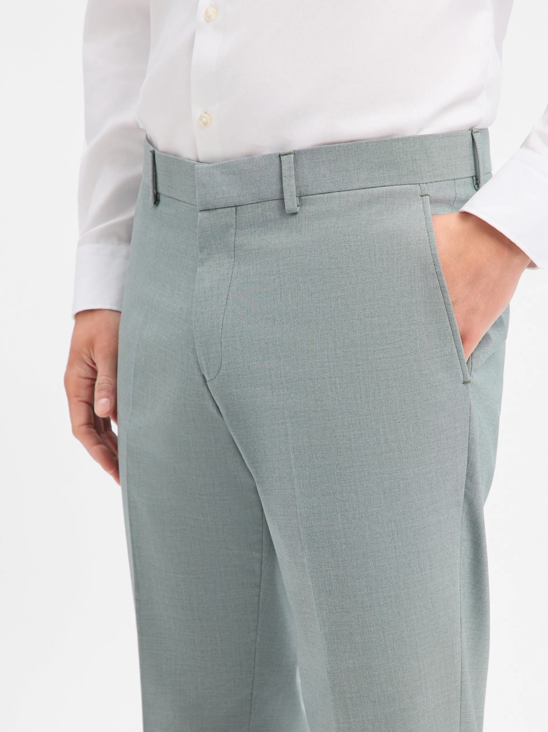 s.Oliver BLACK LABEL Herren Baukasten-Hose in lind
