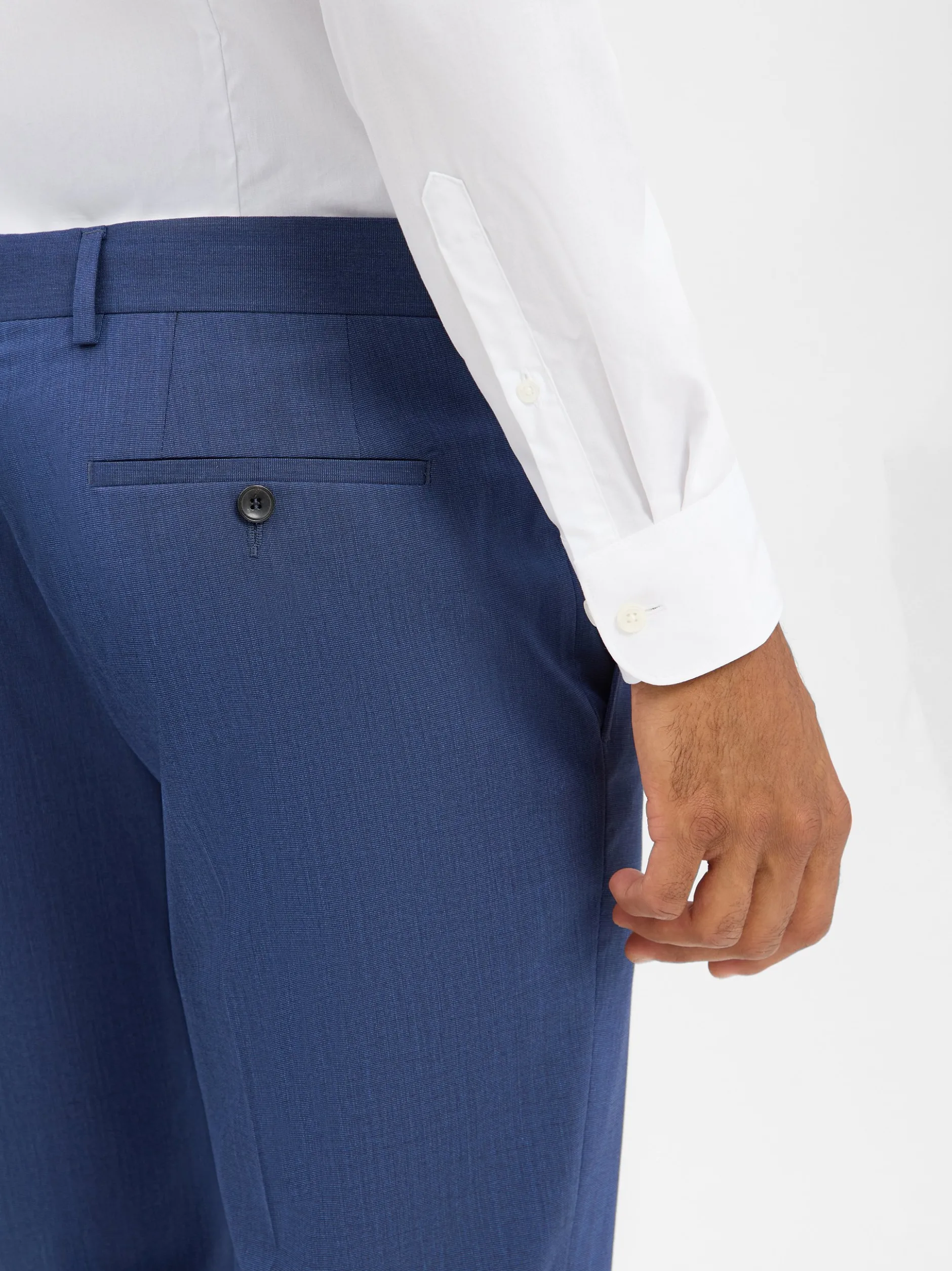 s.Oliver BLACK LABEL Herren Baukasten-Hose in indigo