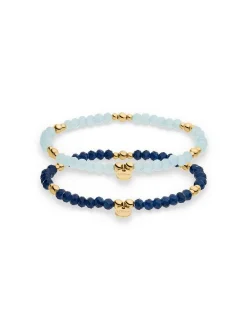 s.Oliver Damen Armband - Colorful Beads in gold