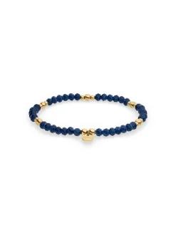 s.Oliver Damen Armband - Colorful Beads in gold
