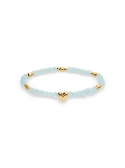 s.Oliver Damen Armband - Colorful Beads in gold