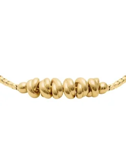 s.Oliver Damen Armband - Knots in gold