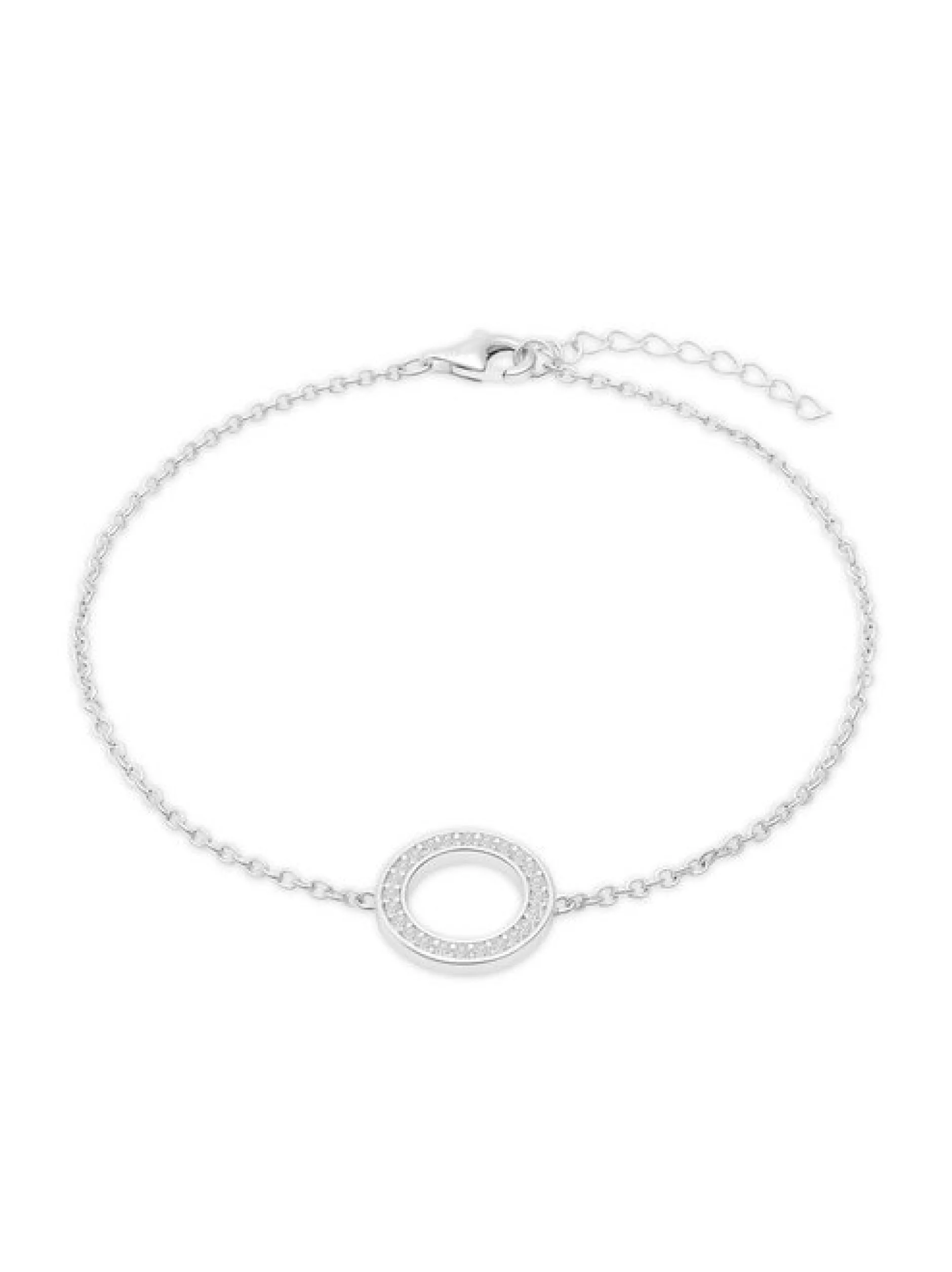 s.Oliver Damen Armband - Sparkling Circles in silber