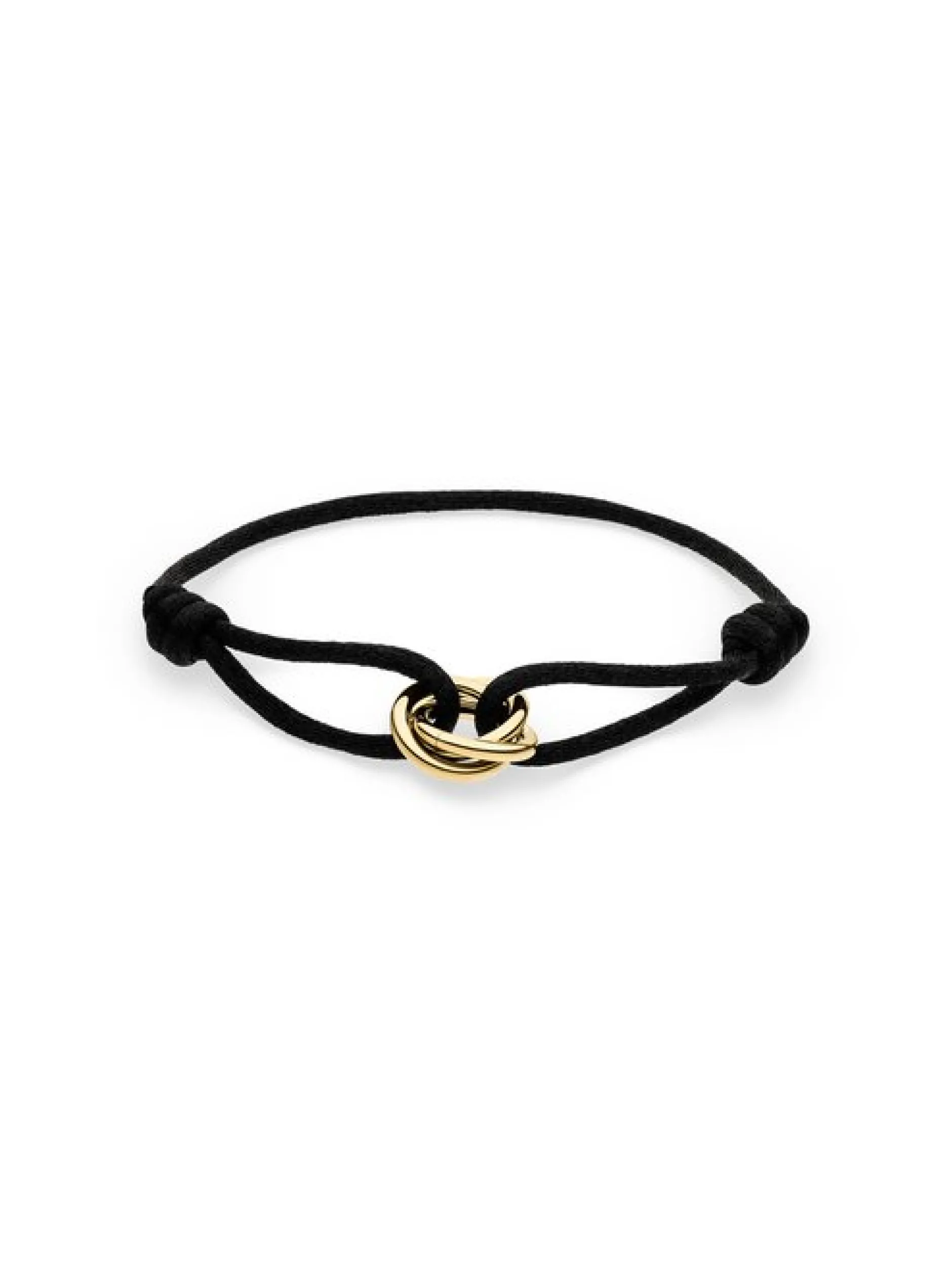 s.Oliver Damen Armband - Twisted in schwarz