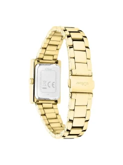 s.Oliver Damen Armbanduhr - Line Time in gold