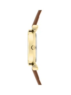 s.Oliver Damen Armbanduhr - Soft Connection in braun