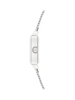 s.Oliver Damen Armbanduhr - Square Time in silber