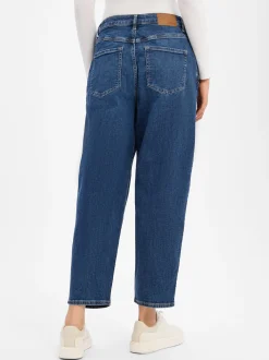 s.Oliver Damen Barrel Fit Jeans in blue stone