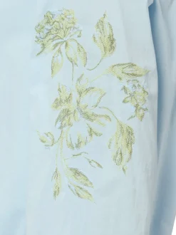 s.Oliver Damen Bluse in hellblau - Ärmel: langarm
