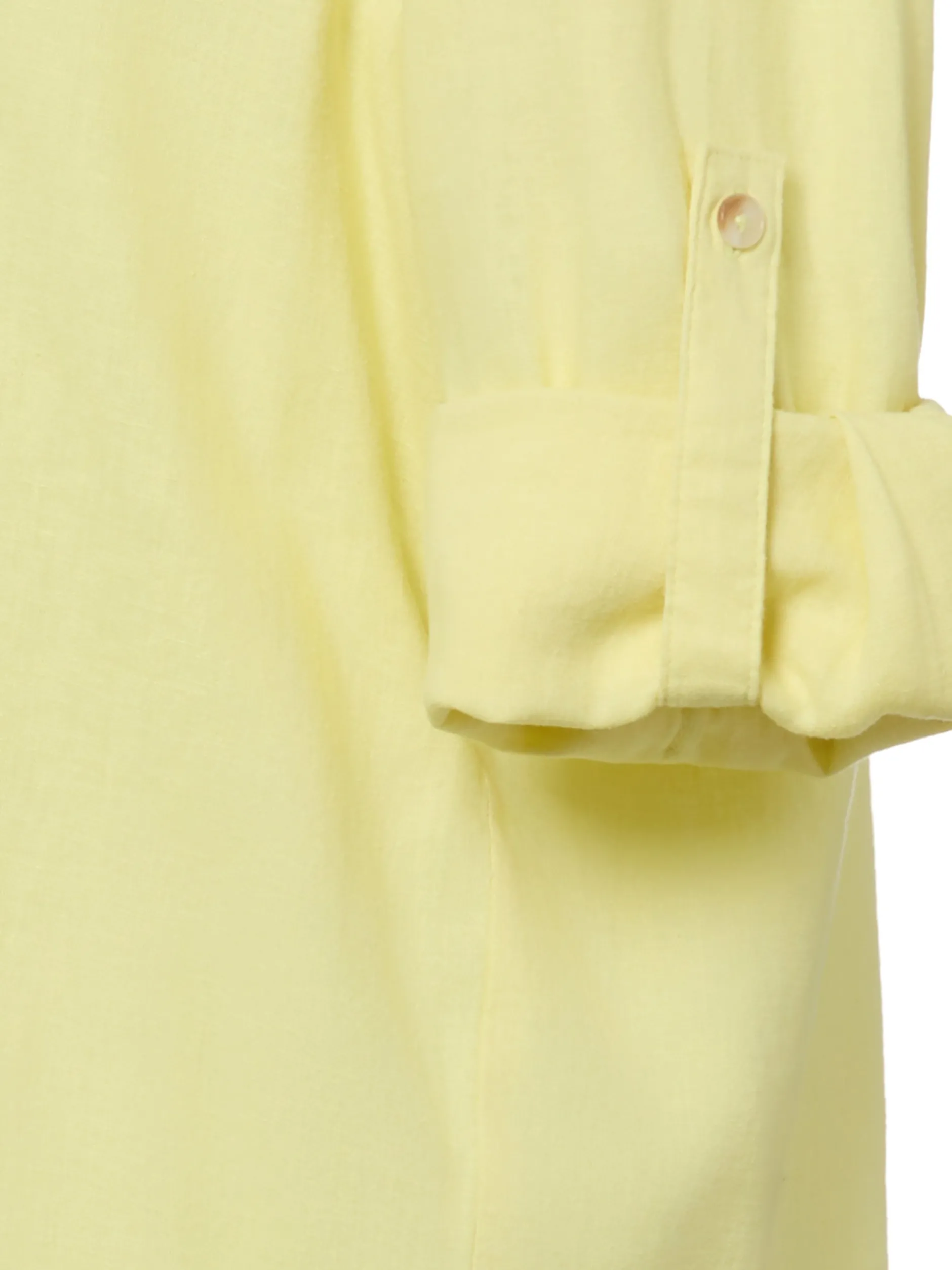 s.Oliver Damen Blusenshirt mit Leinen in zitrone