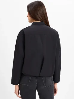 s.Oliver Damen Bomberjacke in schwarz