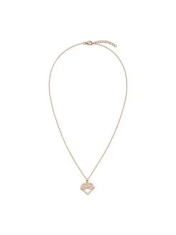 s.Oliver Damen Halskette - Infinity Heart in roségold