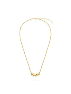 s.Oliver Damen Halskette - Tiny Knots in gold
