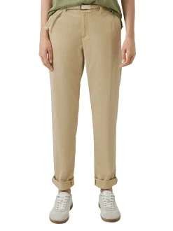 s.Oliver Damen Hose in beige - Länge: lang