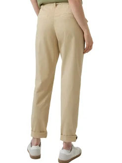 s.Oliver Damen Hose in beige - Länge: lang