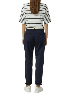 s.Oliver Damen Hose in marine - Länge: lang