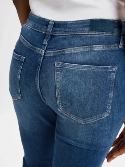s.Oliver Damen Jeans - Beverly in blue stone