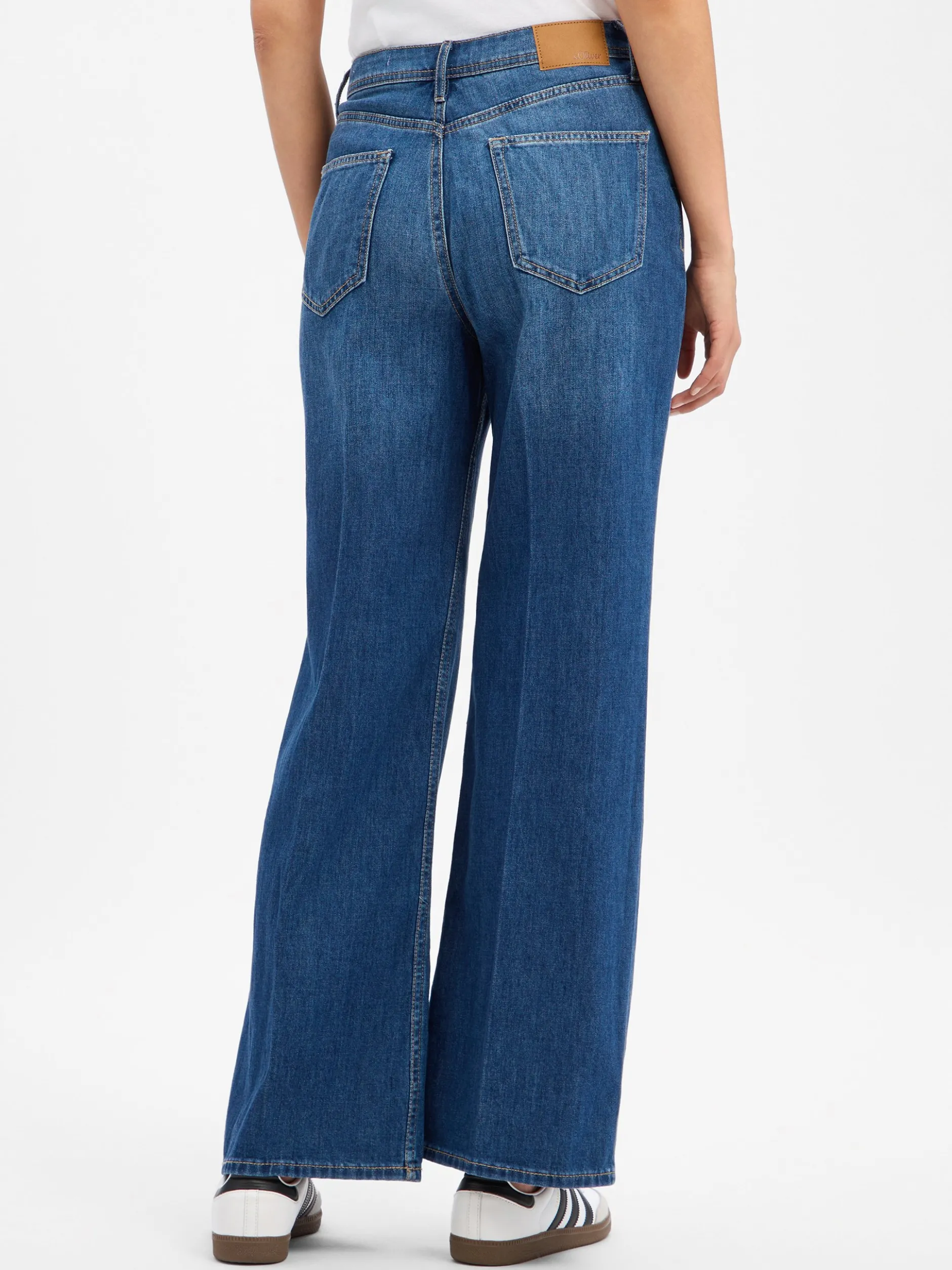 s.Oliver Damen Jeans - Suri in medium stone