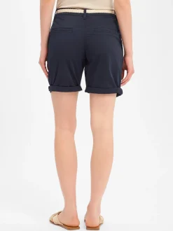 s.Oliver Damen Shorts in marine - Länge: kurz