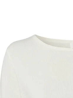 s.Oliver Damen Strickpullover in ecru - Ärmel: langarm