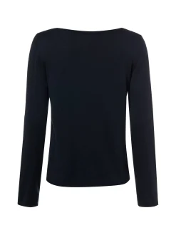 s.Oliver Damen Strickpullover in marine - Ärmel: langarm