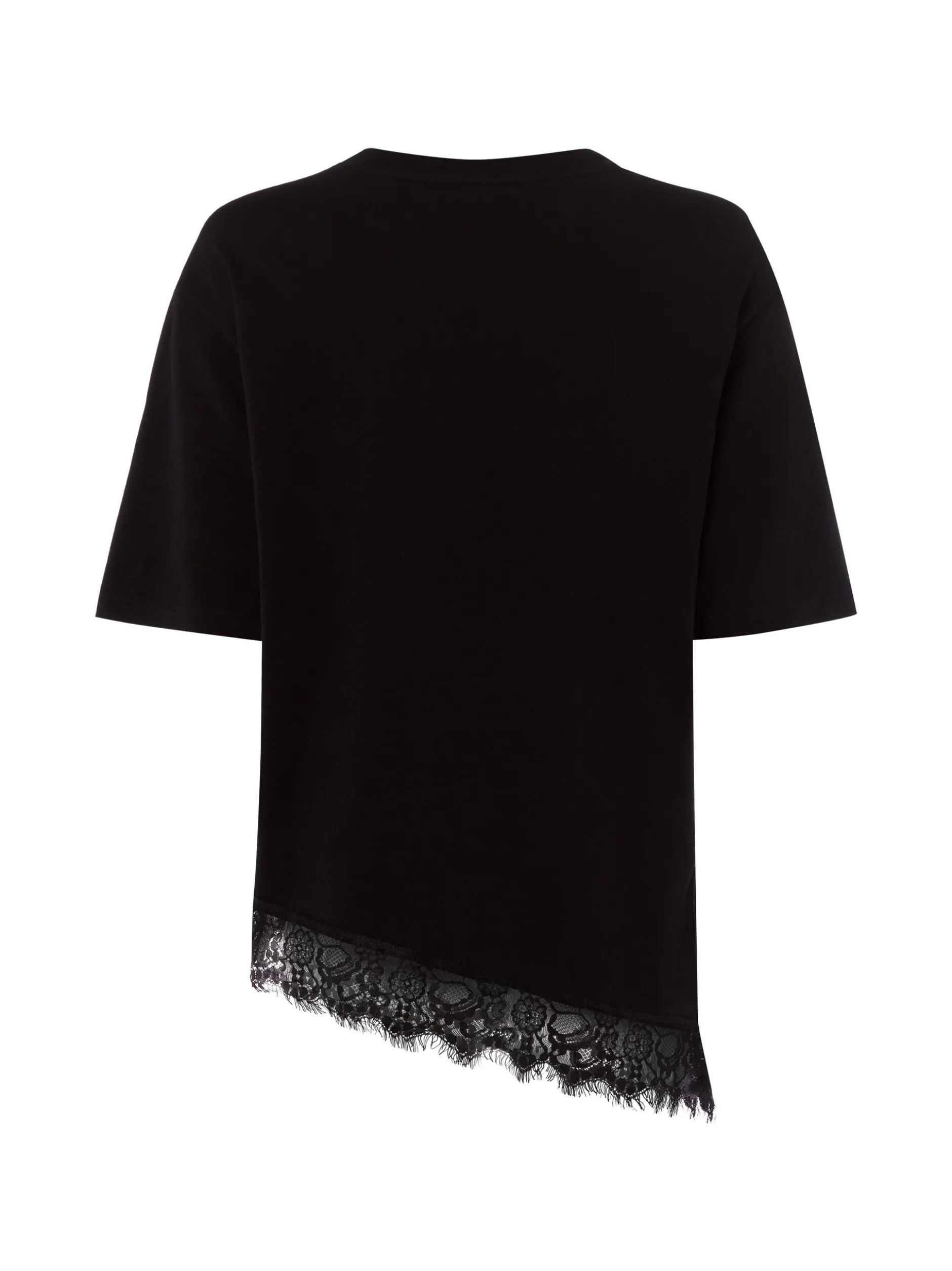 s.Oliver Damen T-Shirt in schwarz - Ausschnitt: Rundhals
