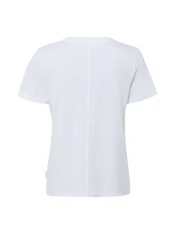 s.Oliver Damen T-Shirt in weiß vanille - Ärmel: kurzarm