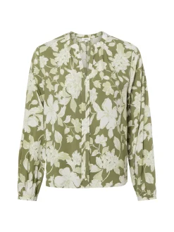 s.Oliver Damen Tunikabluse in oliv beige