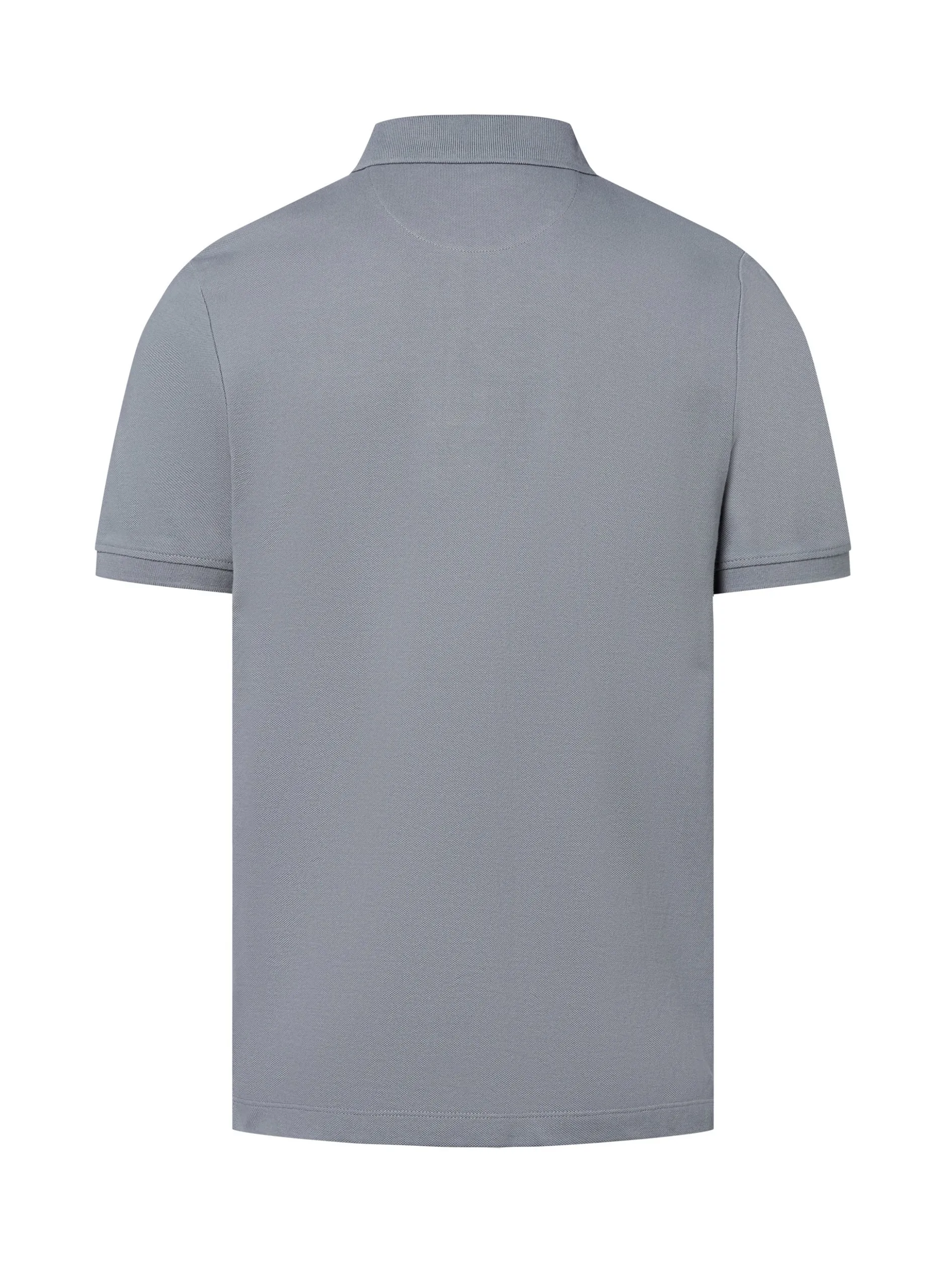 s.Oliver Herren Poloshirt in hellgrau - Ärmel: kurzarm
