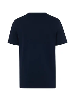 s.Oliver Herren T-Shirt in marine weiß - Ärmel: kurzarm