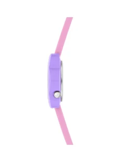 s.Oliver Mädchen Armbanduhr - Flower Power in rosa