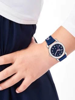 s.Oliver Mädchen Armbanduhr - The Joy Time in blau