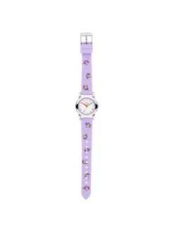 s.Oliver Mädchen Armbanduhr - The Joy Time in lila
