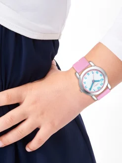 s.Oliver Mädchen Armbanduhr - The Joy Time in pink