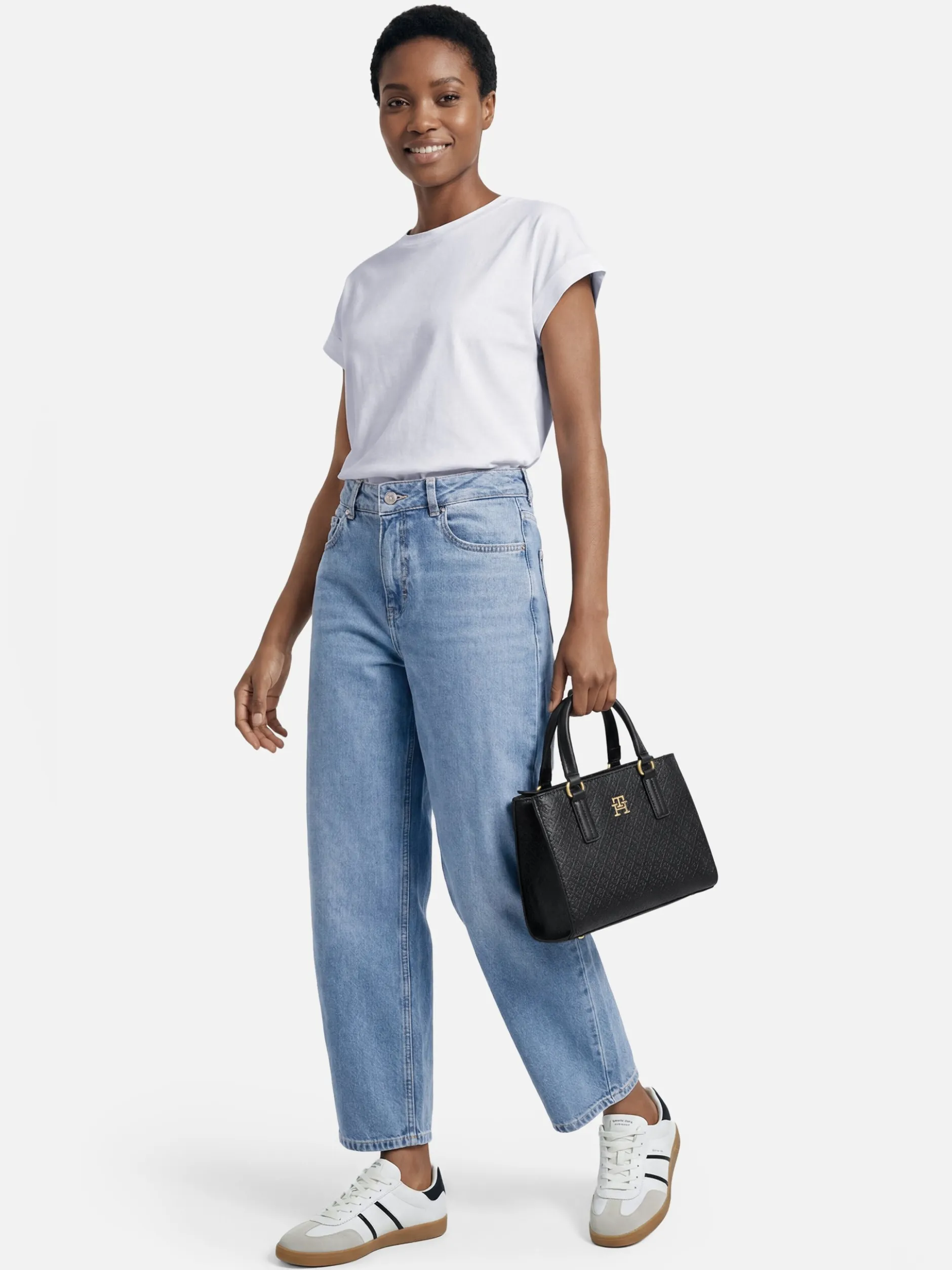 Someday Damen Relaxed Fit Jeans - Corah curved in bleached