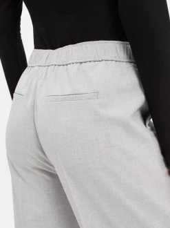Someday Damen Stoffhose - Cevil Cropped in hellgrau