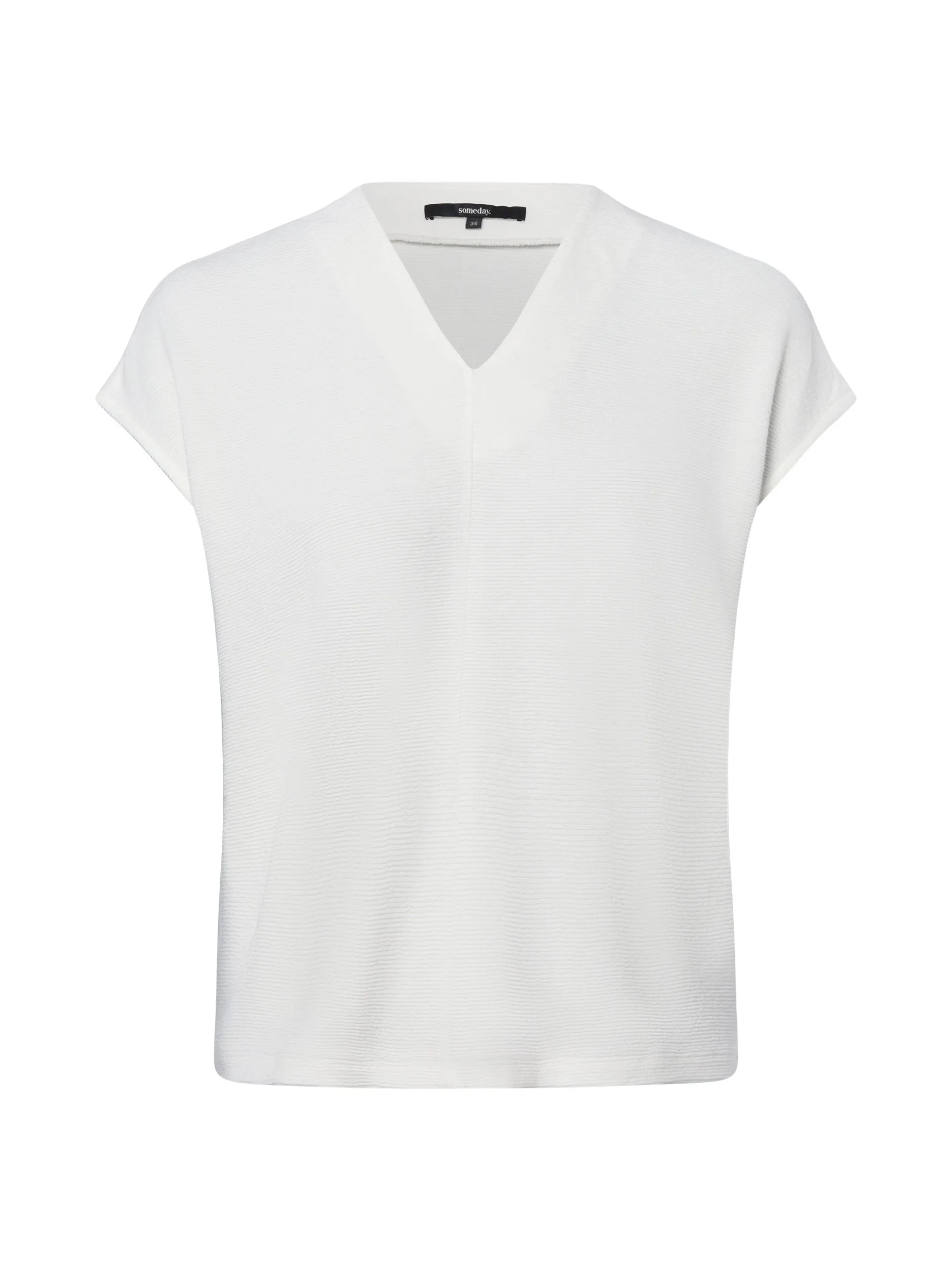Someday Damen Strickshirt - Kalani in ecru