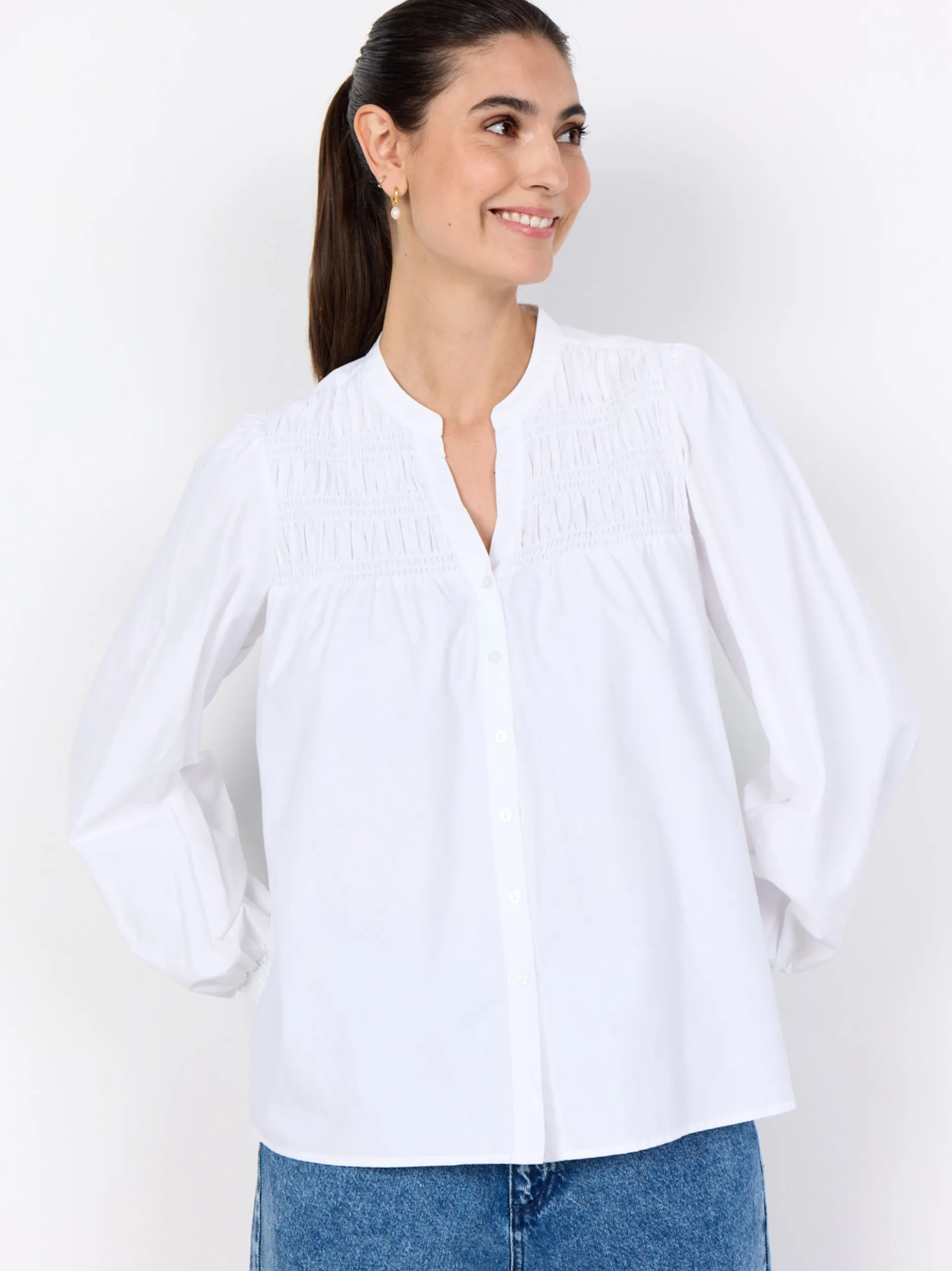 soyaconcept® Damen Bluse - SC-Netti in ecru