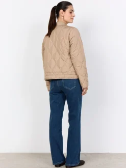 soyaconcept® Damen Steppjacke - Fenya in camel
