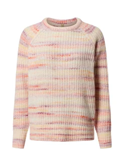 soyaconcept® Damen Strickpullover mit Woll-Anteil - SC-Berete in gelb koralle