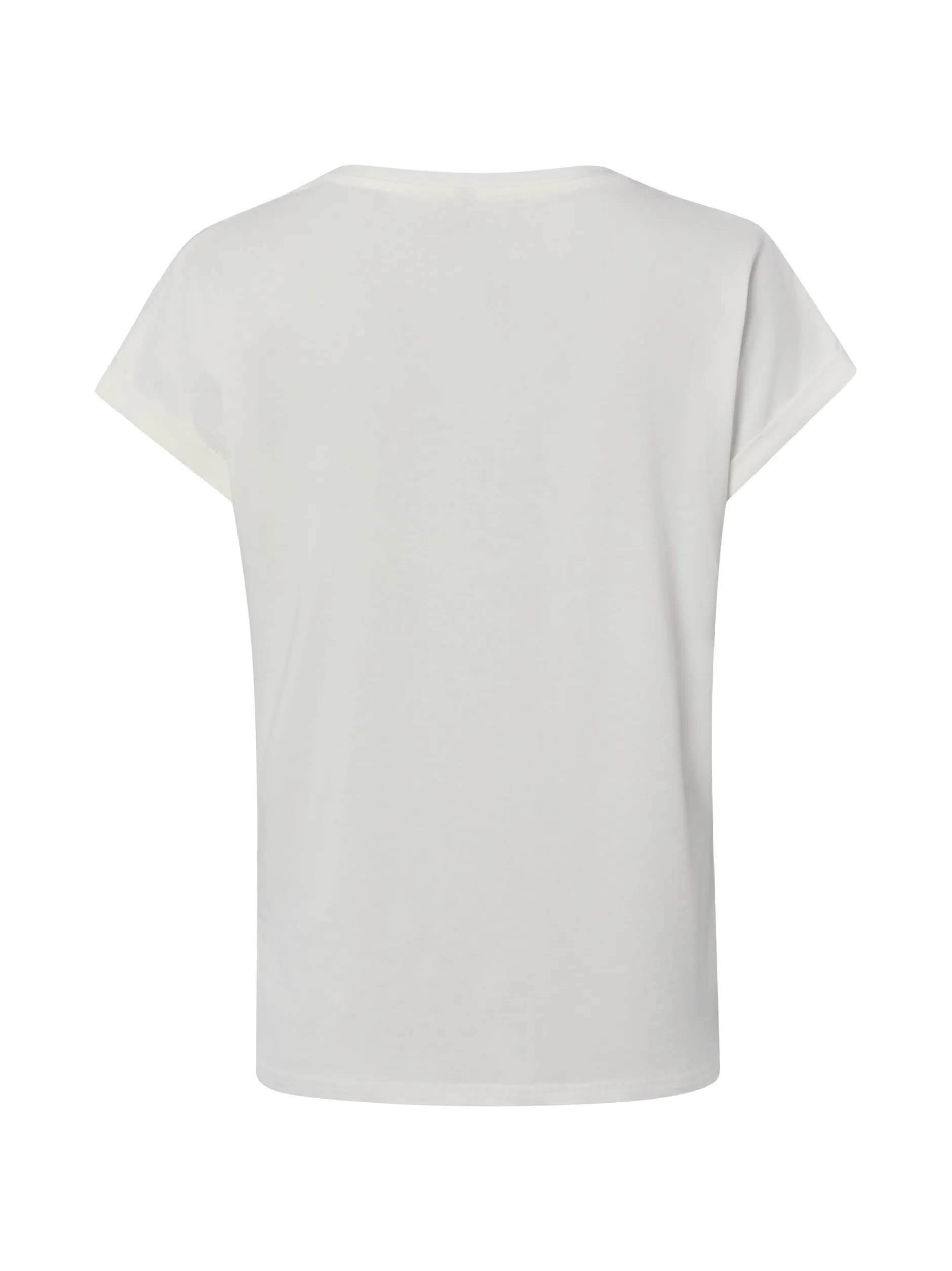 soyaconcept® Damen T-Shirt in weiß beige
