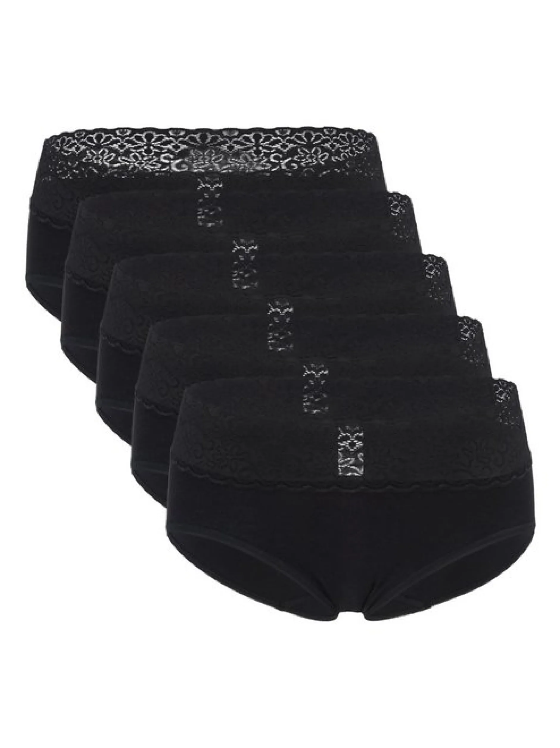 SPEIDEL Damen Hüftslip - 5er-Pack Natalie in schwarz
