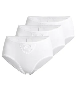 SPEIDEL Damen Hüftslip - 3er Pack Noelle in weiß