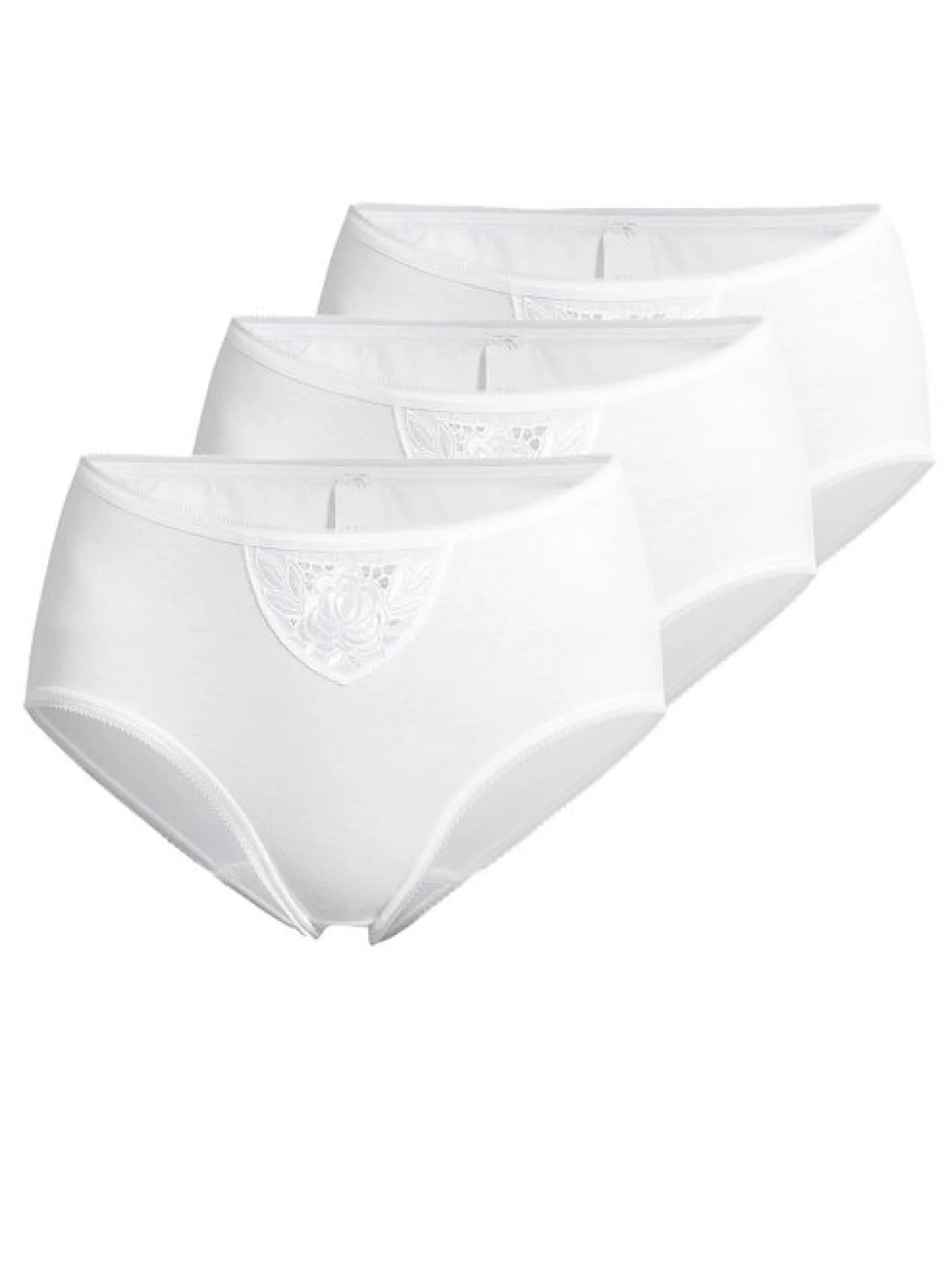 SPEIDEL Damen Hüftslip - 3er Pack Noelle in weiß