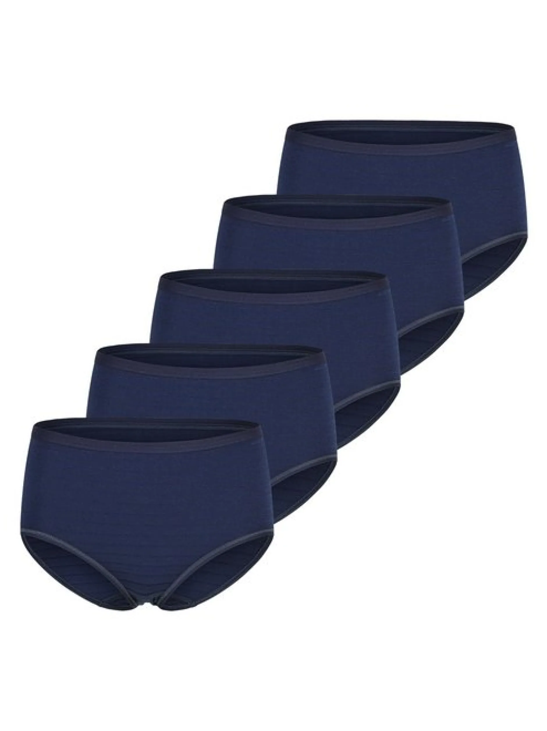 SPEIDEL Damen Midi Slip - 5er Pack Cotton & More in blau