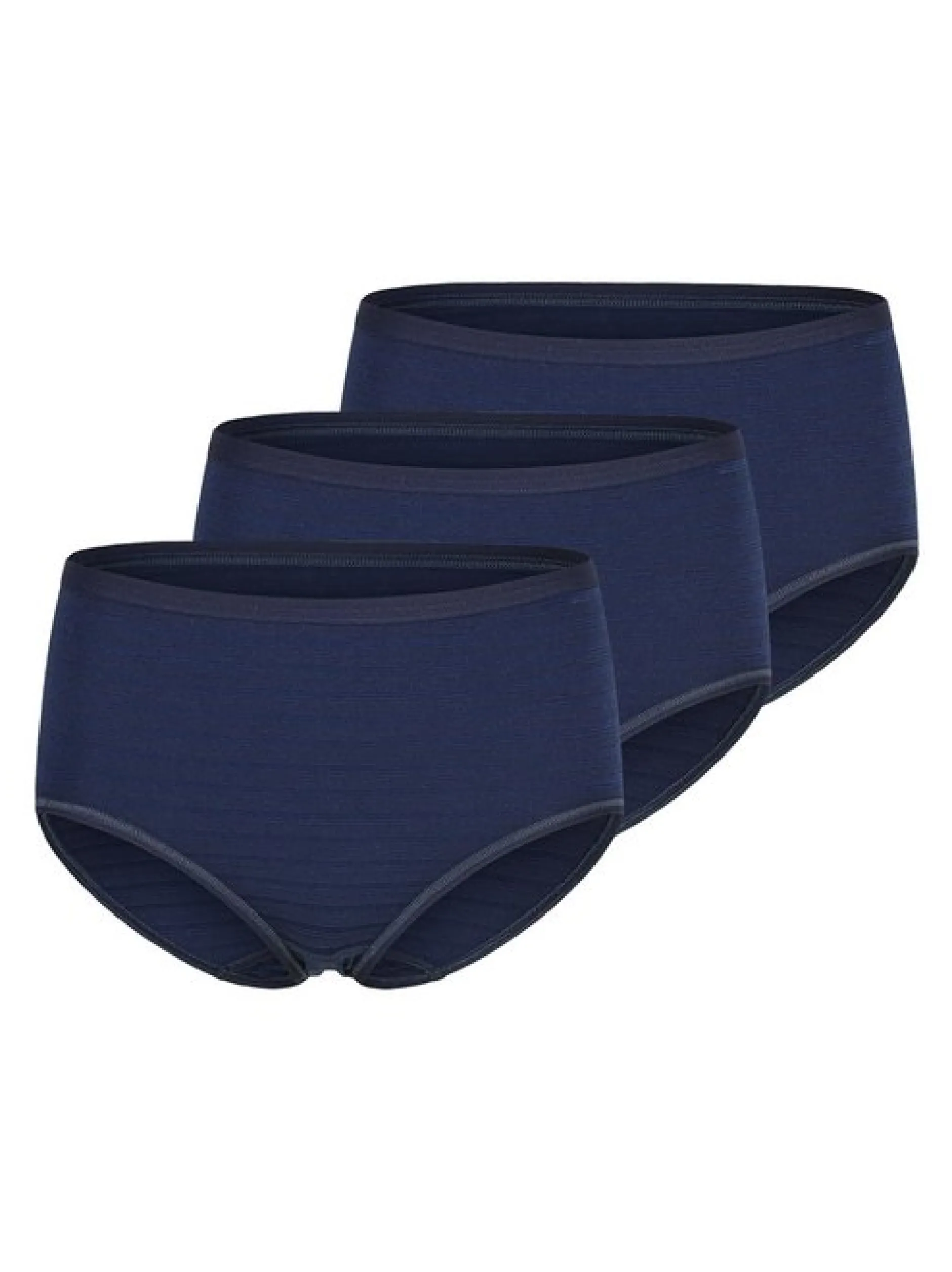 SPEIDEL Damen Midi Slip - 3er Pack Cotton & More in blau