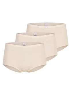 SPEIDEL Damen Panty - 3er Pack Cotton & More in beige