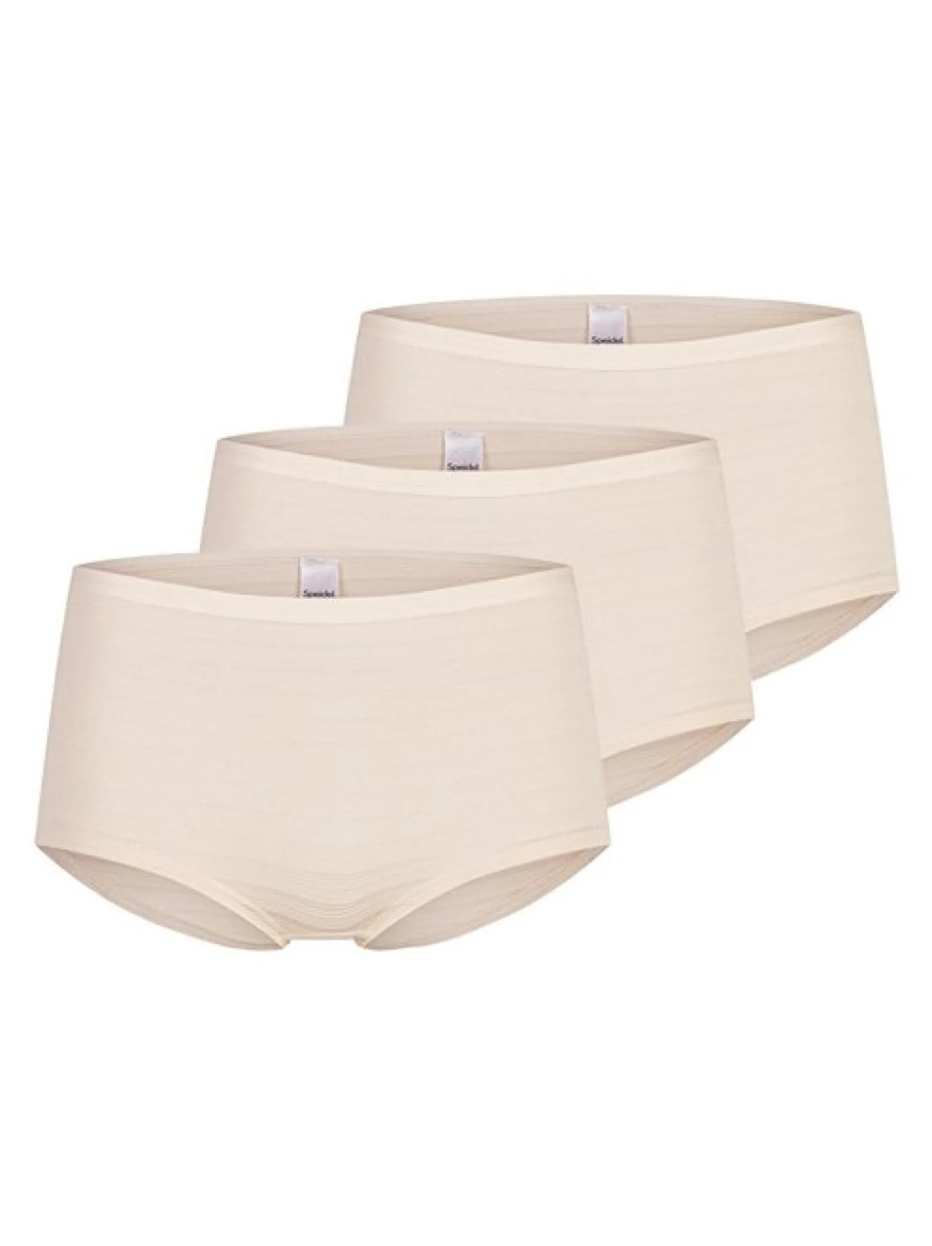 SPEIDEL Damen Panty - 3er Pack Cotton & More in beige