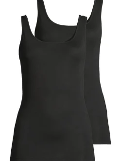 SPEIDEL Damen Unterhemd - 2er Pack Nadine in schwarz