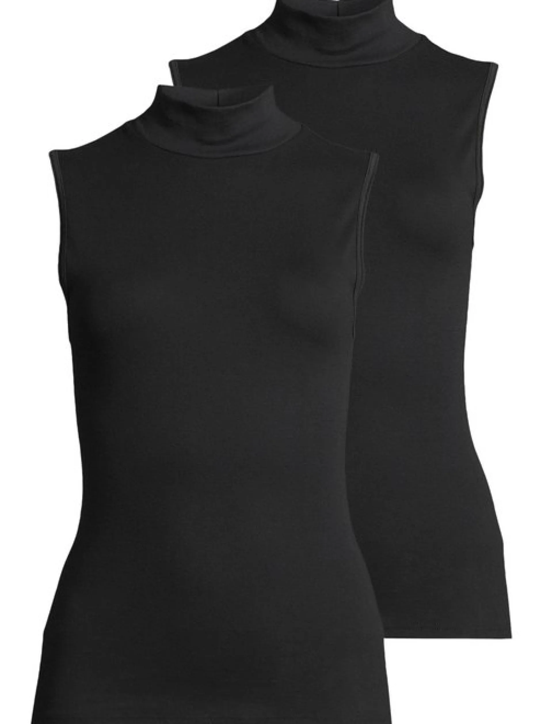 SPEIDEL Damen Unterhemd - 2er Pack bio.cotton in schwarz